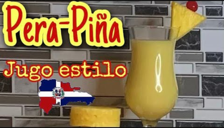 Jugo de Pera Piña